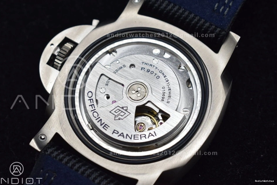 996 FastDry Black Edition Dial VSF PAM984 Strap Best Horn Black Clone Submersible Nylon Mike on P.9010 1:1 1018
